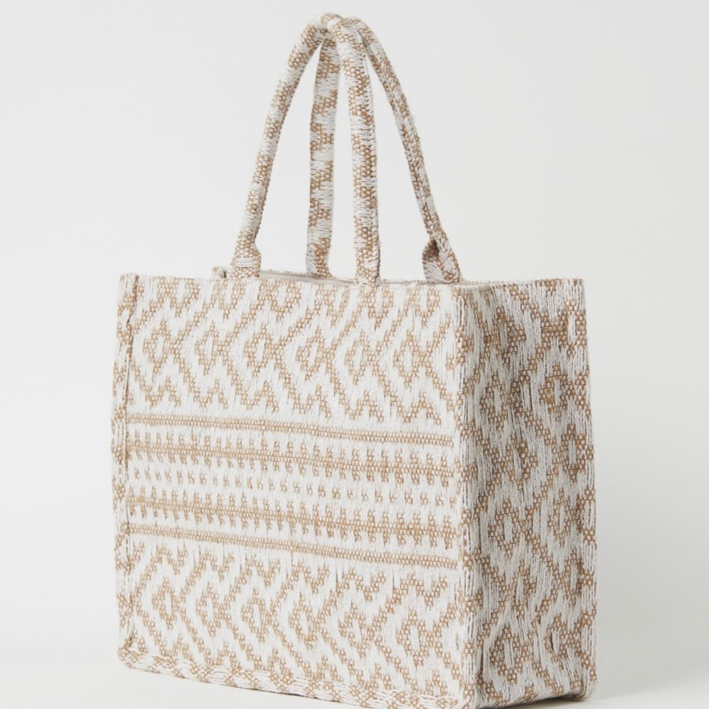 H&M LARGE BOOK TOTE